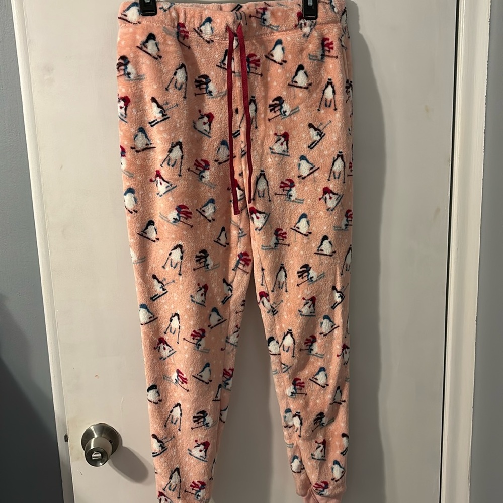 Super soft penguin pajama pants
